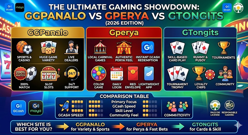 GGPanalo vs Gperya vs GTongits